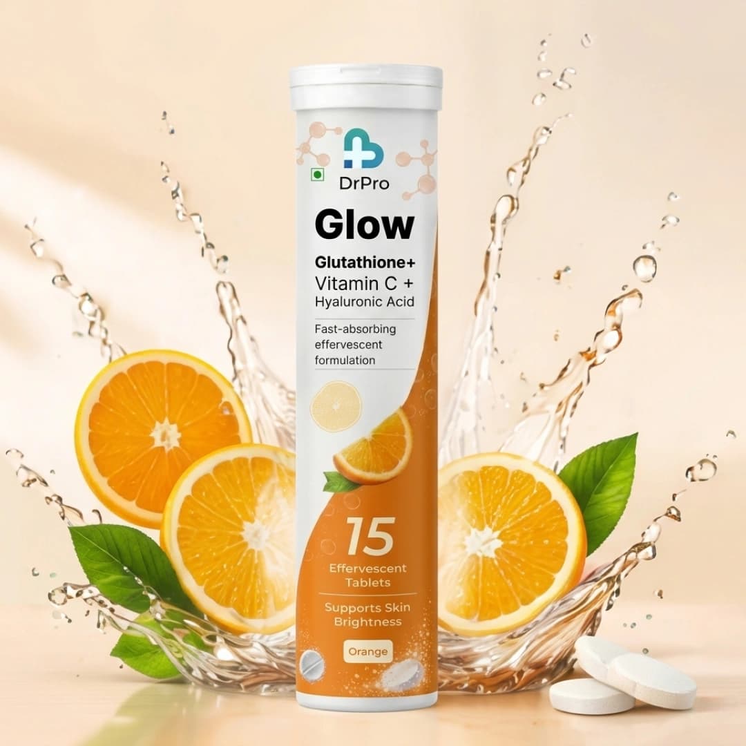DrPro Glow — Glutathione + Vitamin C + Hyaluronic Acid