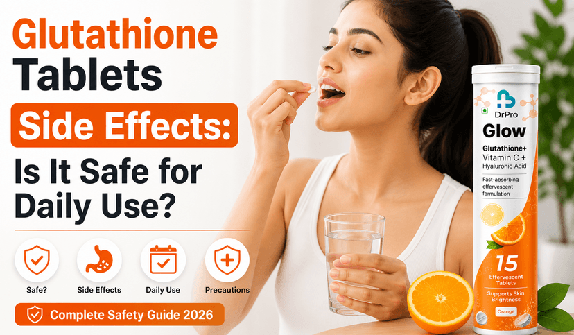 Glutathione Tablets Side Effects: Is It Safe for Daily Use? (Complete Guide 2026)